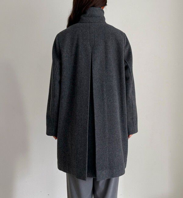 fredy emue「Super100ステンカラーミドルコート」|ダッフルコート|