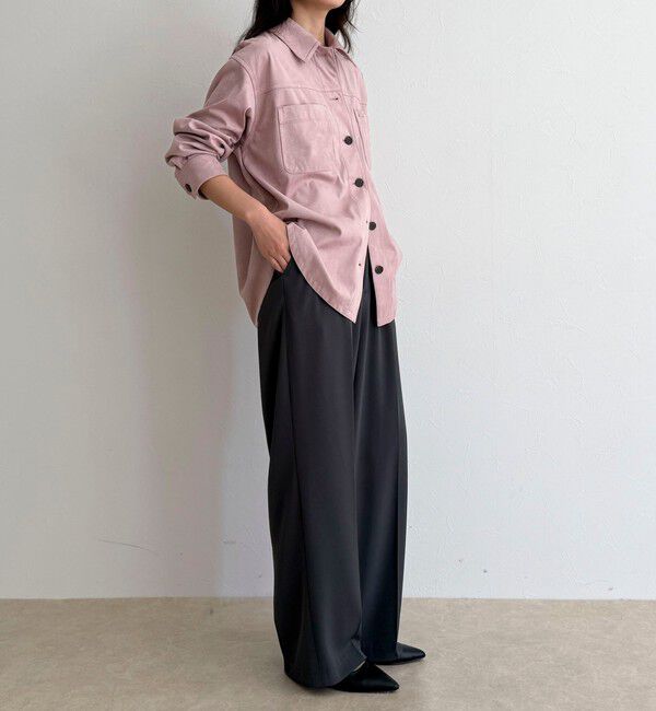 fredy emue「フェイクスエードシャツ」|シャツ・ブラウス|