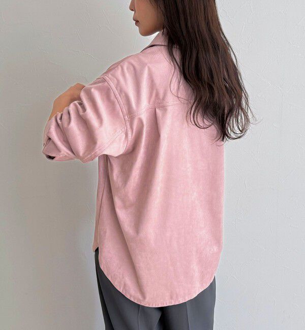 fredy emue「フェイクスエードシャツ」|シャツ・ブラウス|