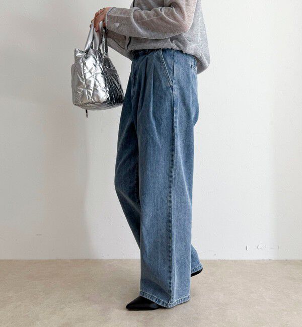 fredy emue「デニムタックスラックス」|デニム|