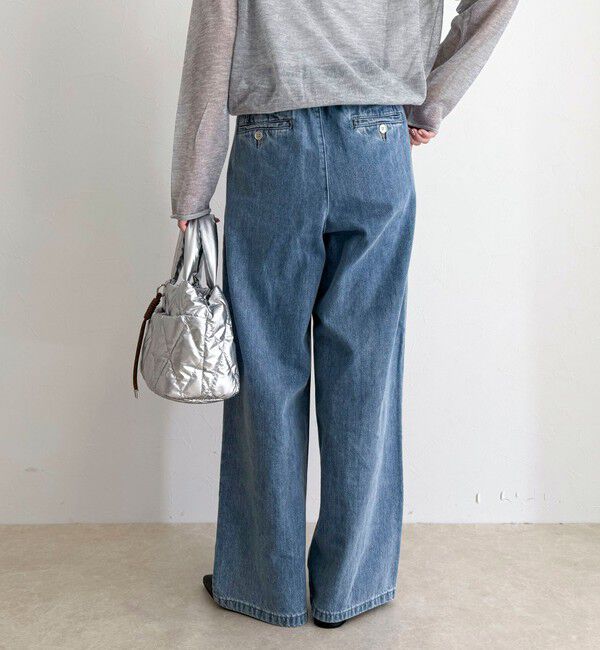 fredy emue「デニムタックスラックス」|デニム|