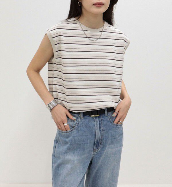 fredy emue「汗ジミ軽減天竺フレンチTシャツ」|Tシャツ・カットソー|