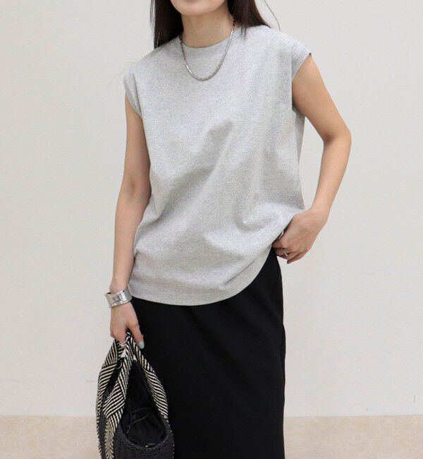 fredy emue「汗ジミ軽減天竺フレンチTシャツ」|Tシャツ・カットソー|