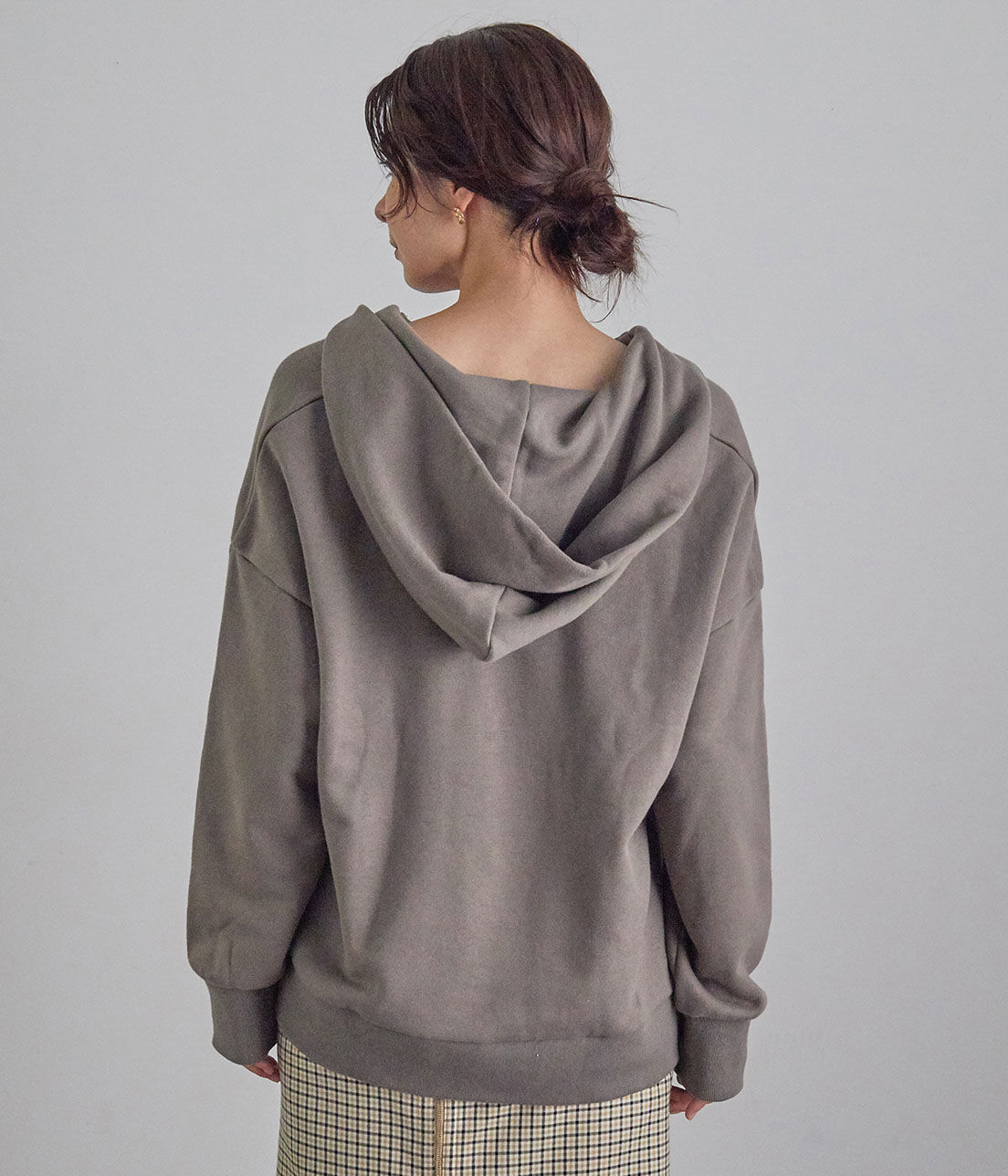 SALON adam et rope'「スキッパー裏毛フードパーカー」|パーカー|