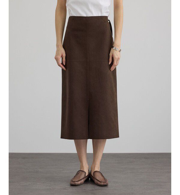 SALON adam et rope'「Ultrasuede(R)スエードスカート / セットアップ対応」|スカート|