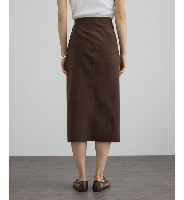 SALON adam et rope'「Ultrasuede(R)スエードスカート / セットアップ対応」|スカート|
