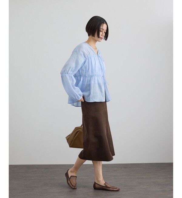 SALON adam et rope'「Ultrasuede(R)スエードスカート / セットアップ対応」|スカート|