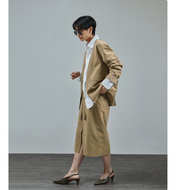 SALON adam et rope'「Ultrasuede(R)スエードスカート / セットアップ対応」|スカート|