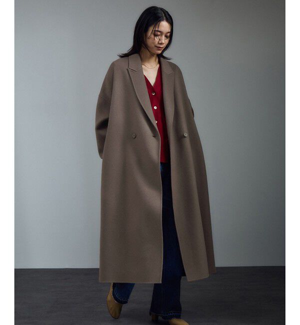 SALON adam et rope'「シャルムリバーロングコート」|その他|ベージュ系(28)
