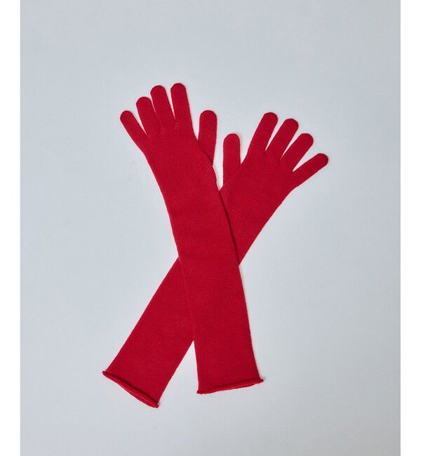 SALON adam et rope'「【William Brunton】2ply ロンググローブ カールトップ」|手袋|