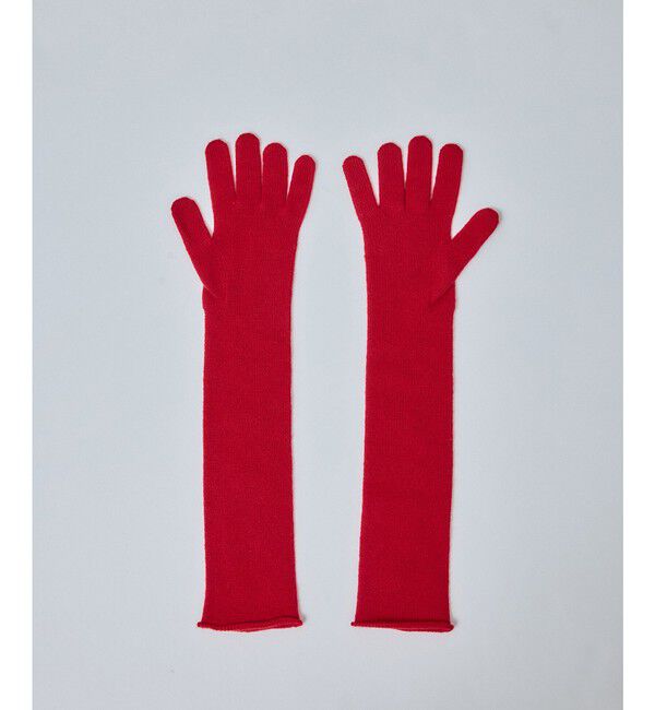 SALON adam et rope'「【William Brunton】2ply ロンググローブ カールトップ」|手袋|