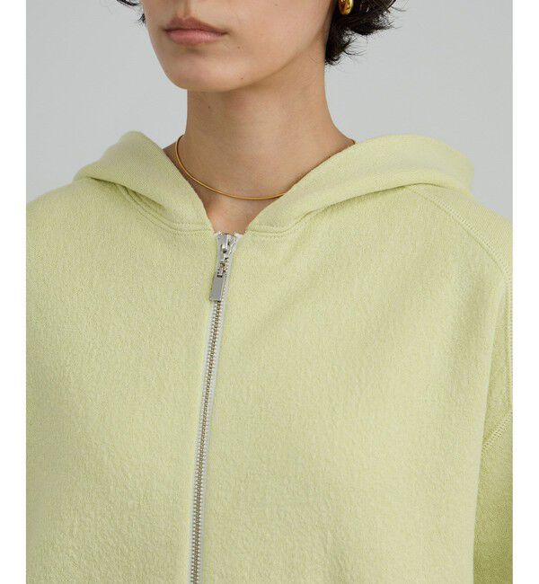 SALON adam et rope'「クレープスウェットライクジップパーカー」|パーカー|