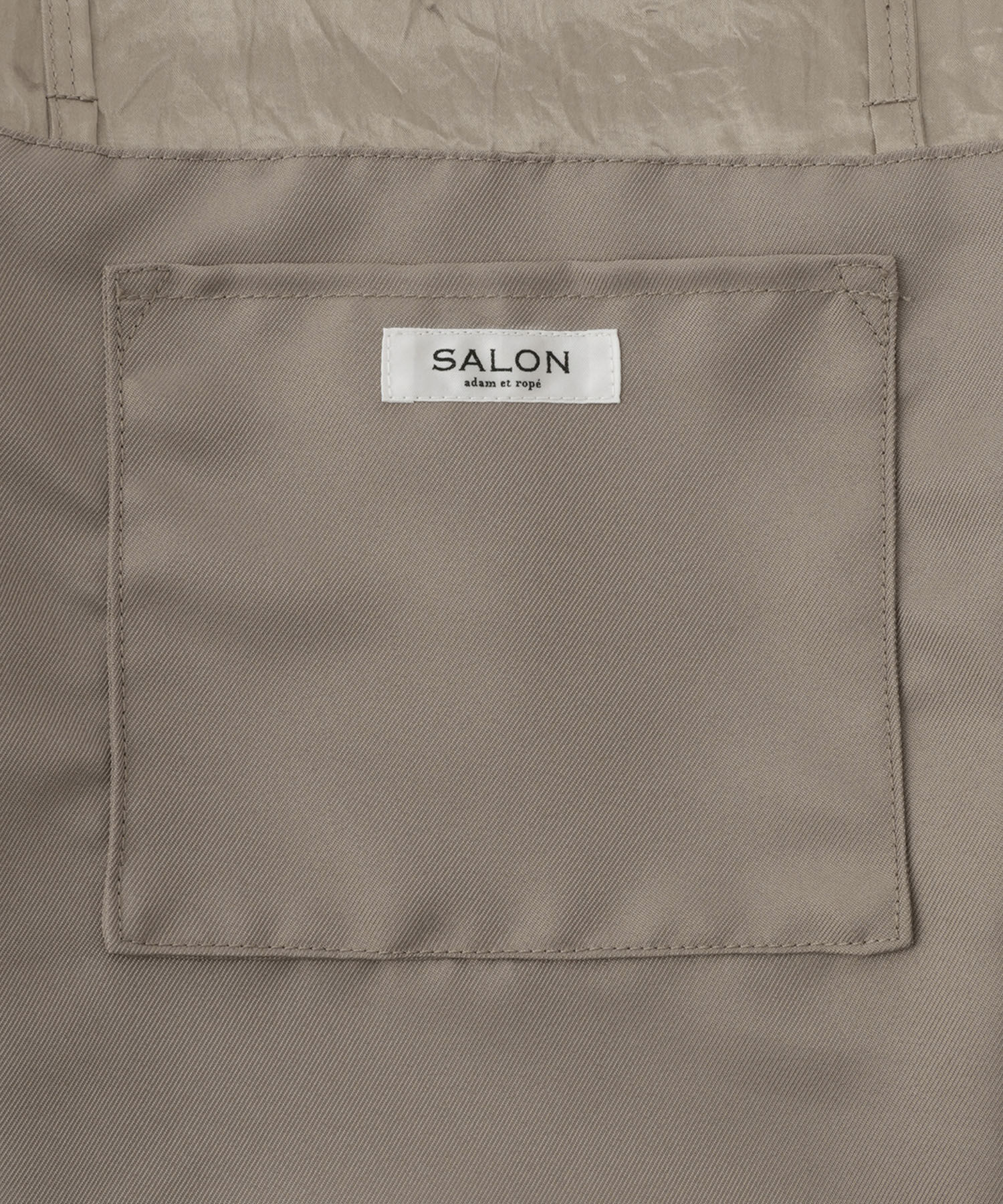 SALON adam et rope'「【WEB限定】コードチャーム付サテントート / A4　新色追加」|トートバッグ|