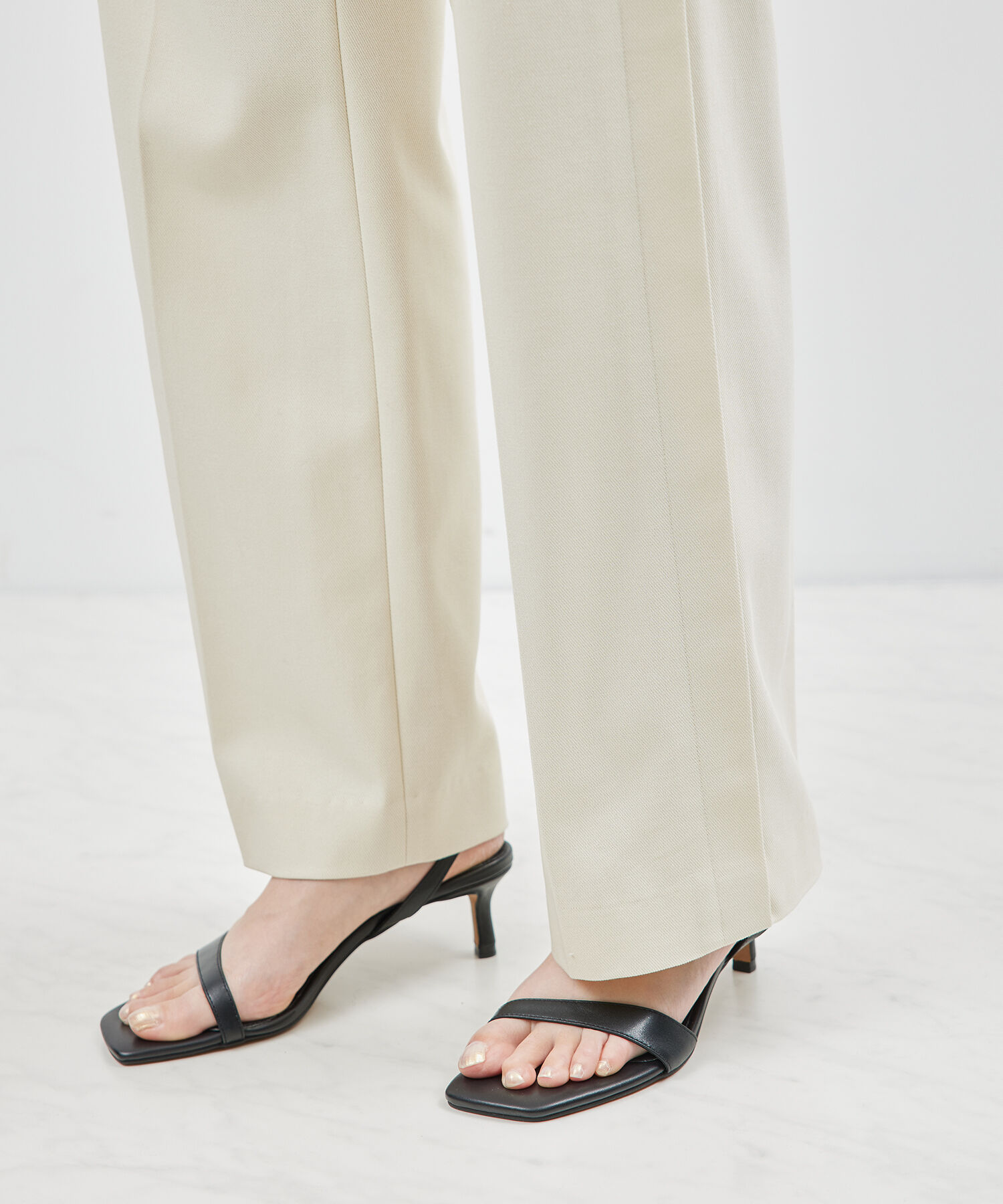 ROPE「【雑誌掲載】コットンカルゼサイドタックパンツ」|その他|