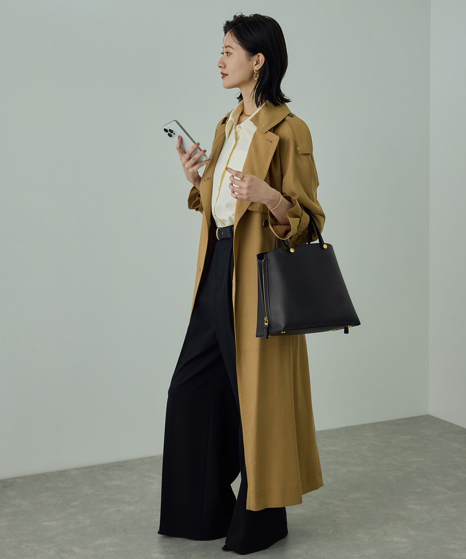 ROPE「【E'POR】Y BAG Medium【軽量】【25AW】」|ショルダー・メッセンジャー|