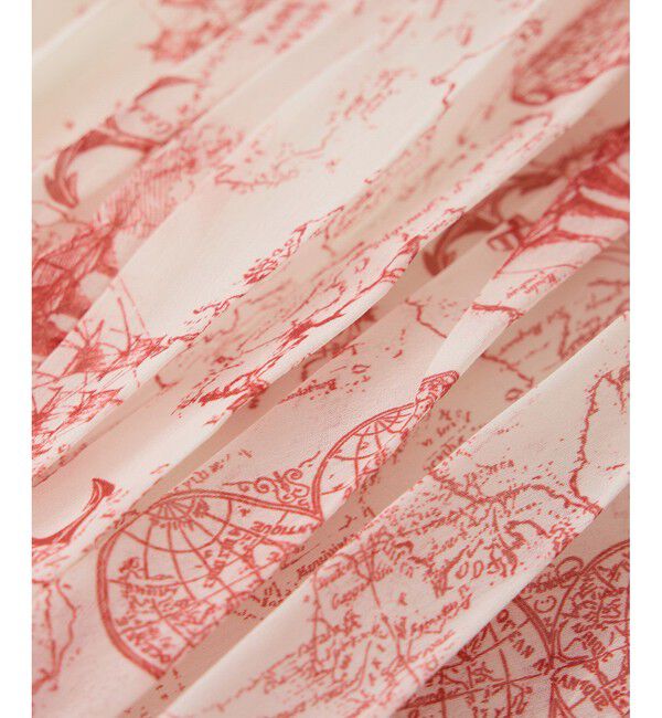 ROPE「【洗える】トワルドジュイタックプリーツスカート」|スカート|