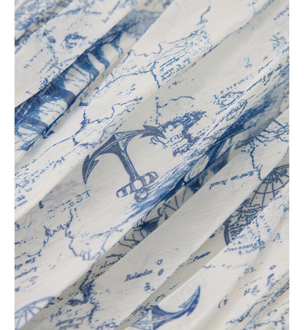 ROPE「【洗える】トワルドジュイタックプリーツスカート」|スカート|