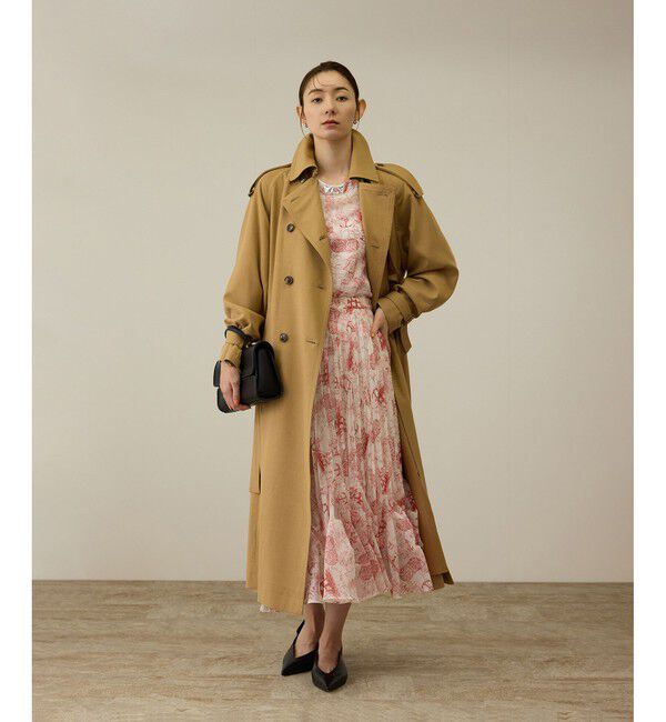 ROPE「【洗える】トワルドジュイタックプリーツスカート」|スカート|