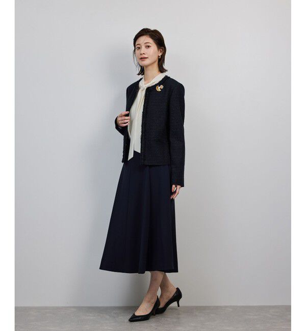 ROPE「ボウタイブラウス/イージーケア・25AW」|シャツ・ブラウス|