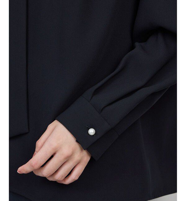 ROPE「ボウタイブラウス/イージーケア・25AW」|シャツ・ブラウス|