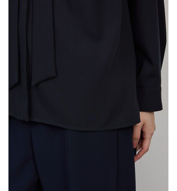 ROPE「ボウタイブラウス/イージーケア・25AW」|シャツ・ブラウス|