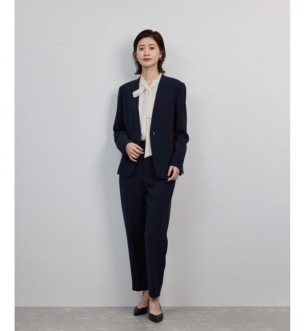 ROPE「ボウタイブラウス/イージーケア・25AW」|シャツ・ブラウス|