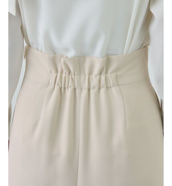 ROPE「トリアセダブルクロス ハイウエストタイトスカート/セットアップ対応・イージーケア・26SS」|スカート|