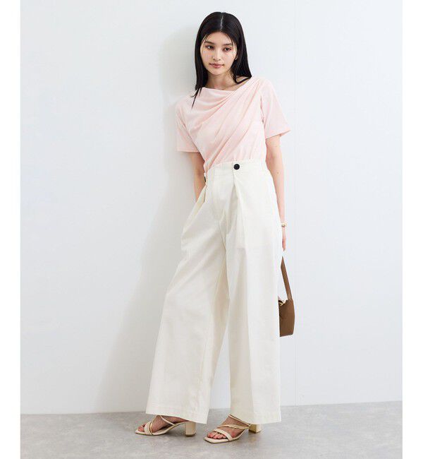 VIS「【洗える】マリンデザインバギーパンツ」|チノ|