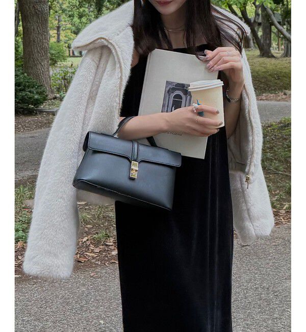 VIS「ブローチ付きアソートファーブルゾン」|ブルゾン・スタジャン|