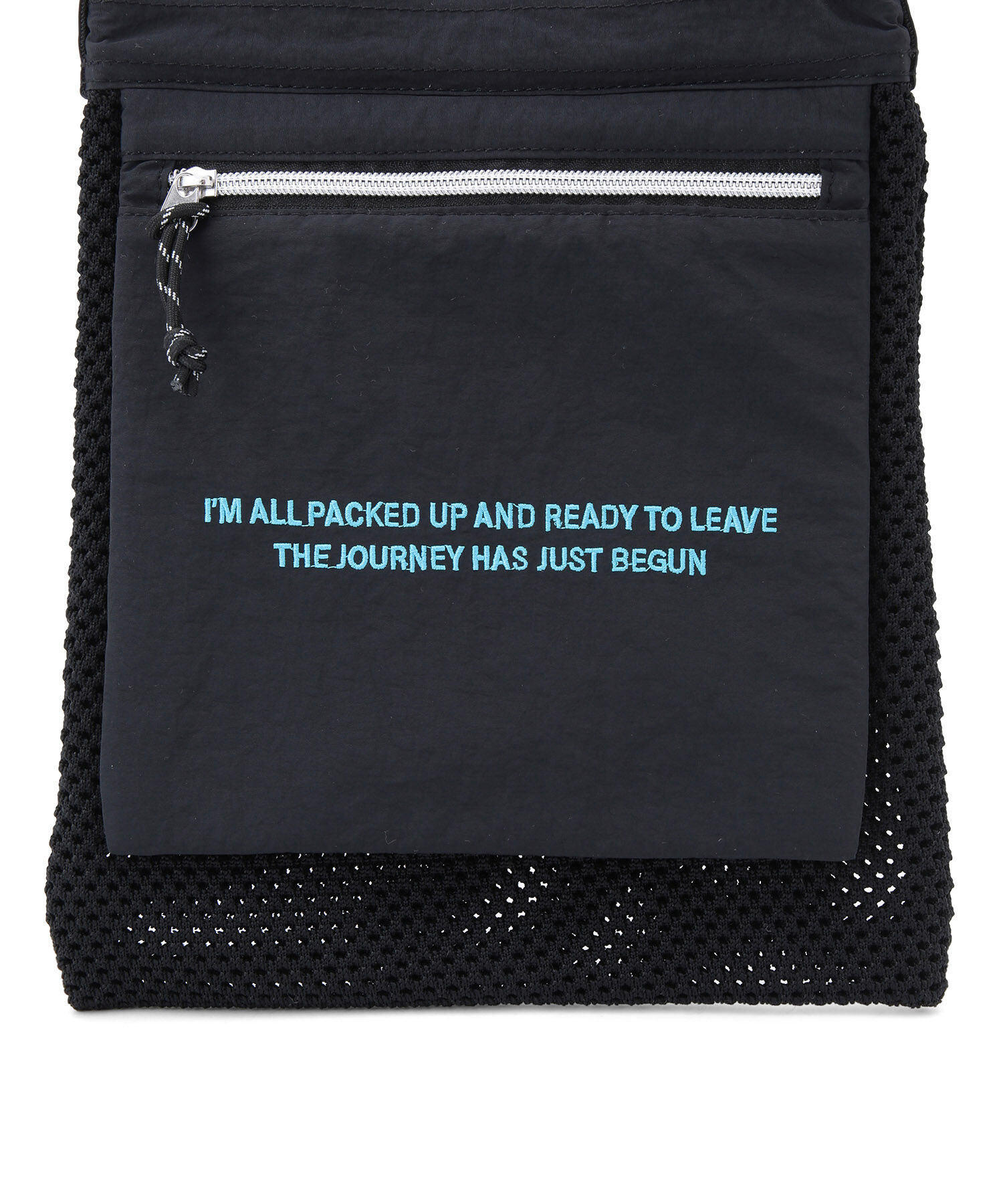 ROPE PICNIC PASSAGE「アイスリング保冷ポケット付スクエアメッシュショルダーバッグ」|ショルダー・メッセンジャー|