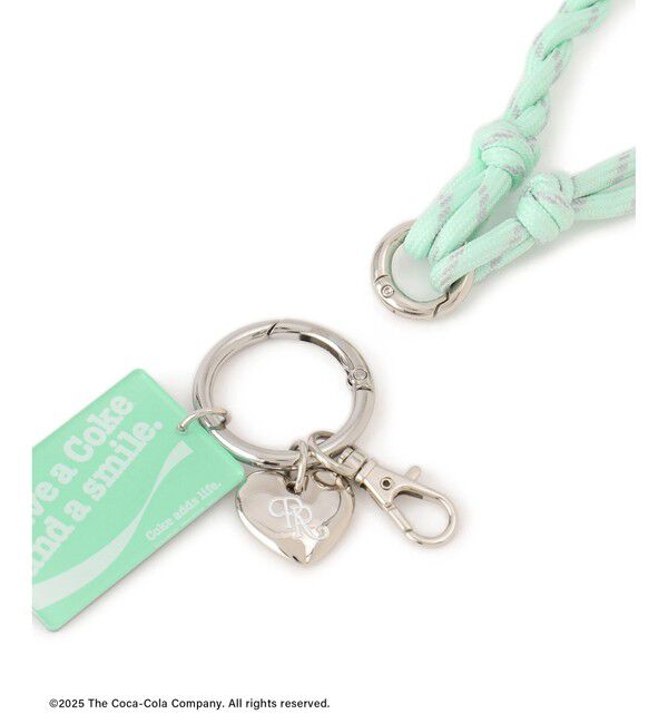 ROPE PICNIC PASSAGE「【Coca-Cola】リバーシブルプレートカスタムチャーム」|チャーム・キーホルダー|
