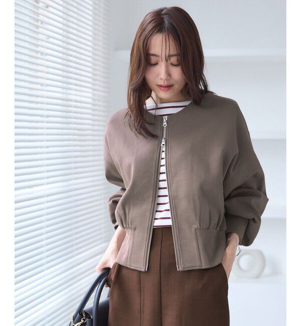 Rope&rsquo;Picnic「W-ZIPドルマンカットカーディガン」|カーディガン|