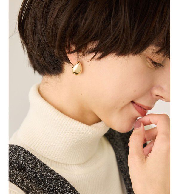 ROPE PICNIC PASSAGE「ボリュームメタルピアス」|ピアス|