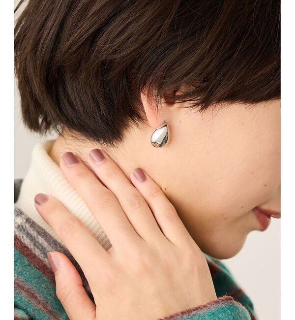 ROPE PICNIC PASSAGE「ボリュームメタルピアス」|ピアス|シルバー(93)