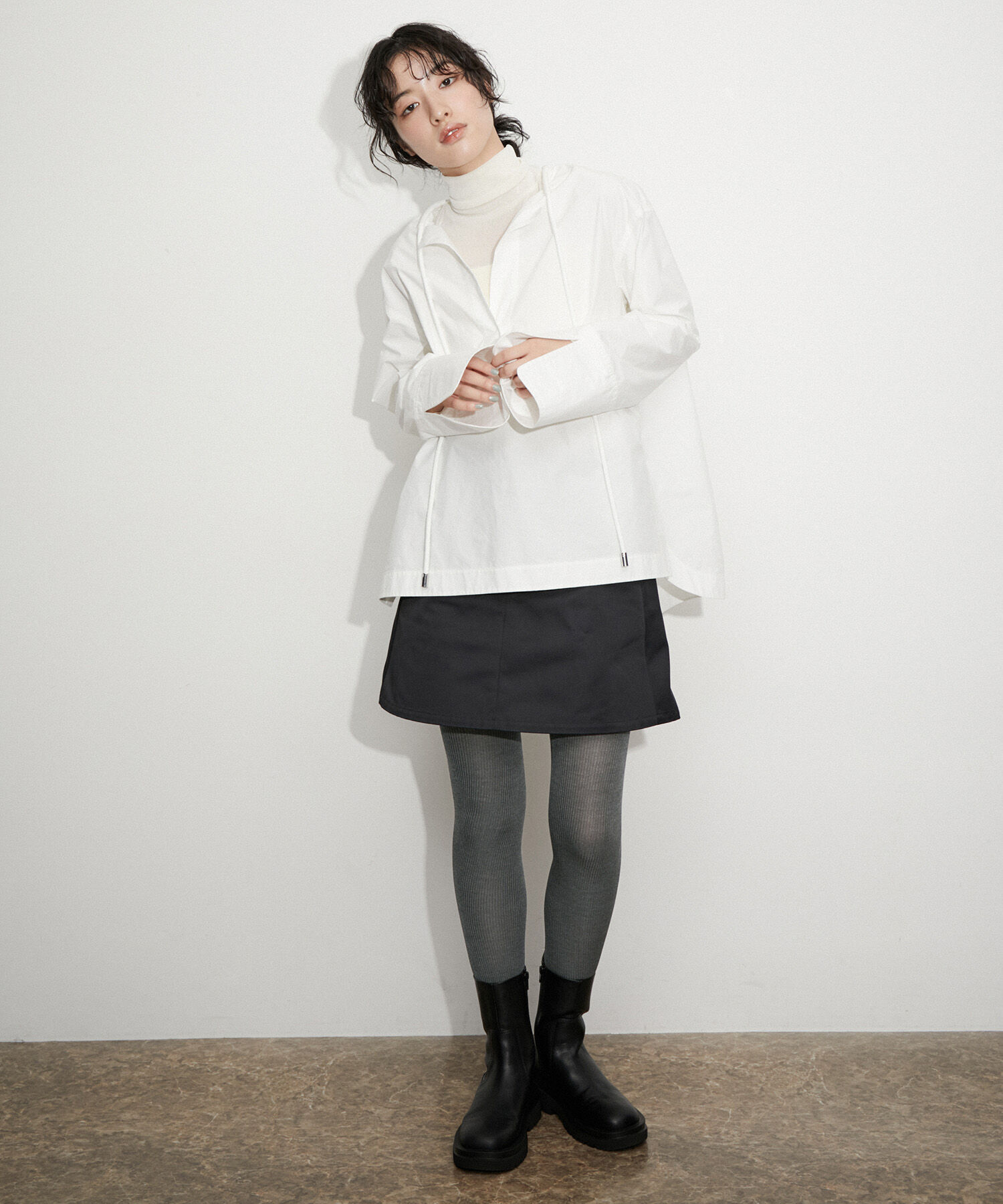 ADAM ET ROPE'「RESTFOLK SILK タイツ」|タイツ・ストッキング|