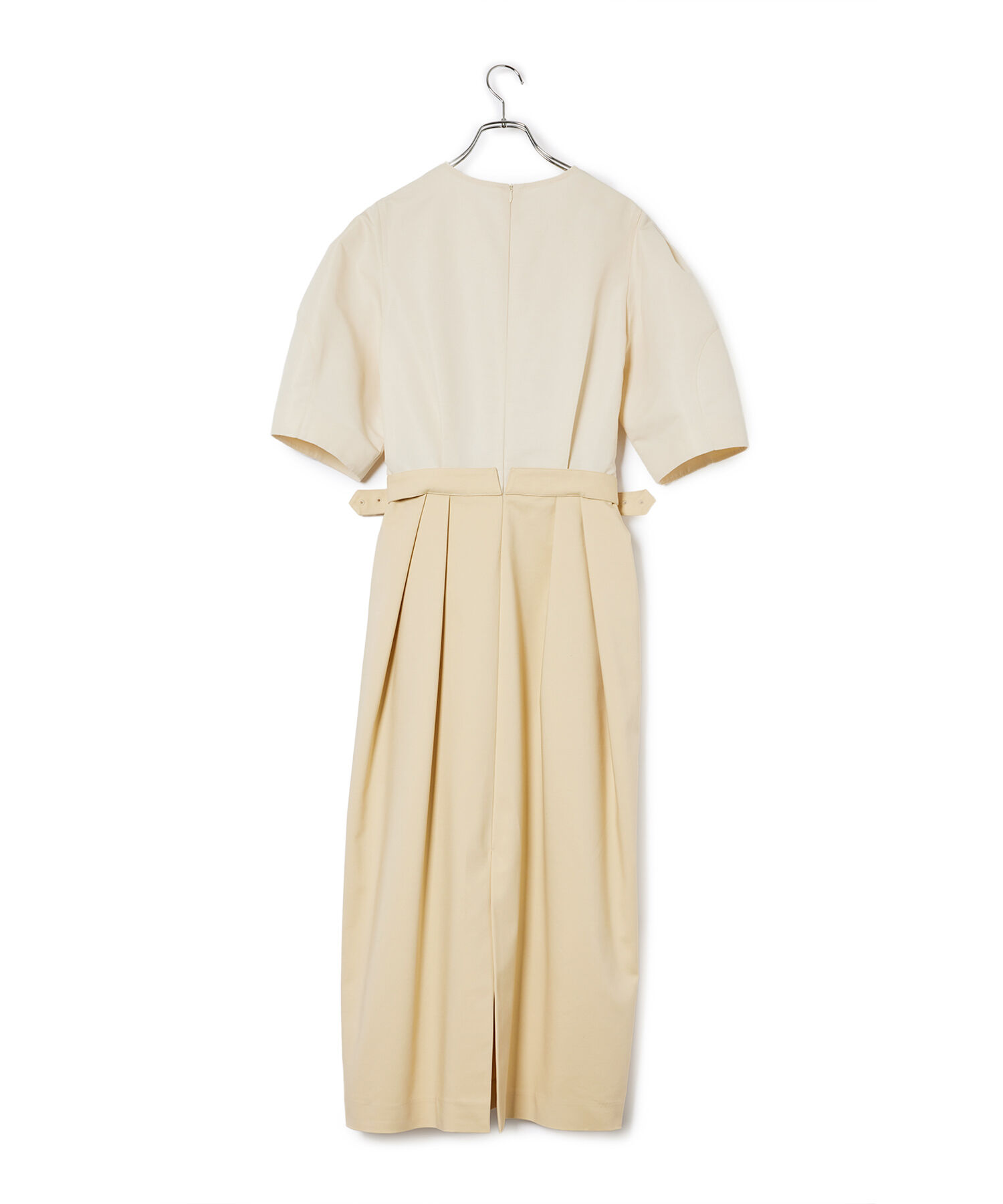 ADAM ET ROPE'「【サステナブル】ランタンドッキングワンピース」|ワンピース|