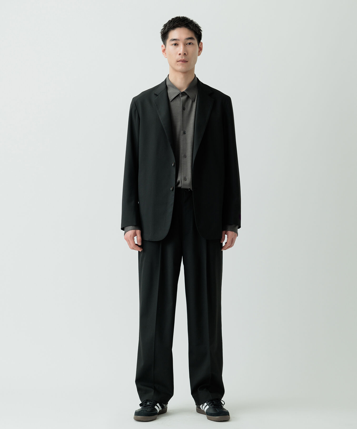 ADAM ET ROPE'「【Chambrer】リラックス テーラード イージー ジャケット / シーズンレス / セットアップ対応」|テーラードジャケット|