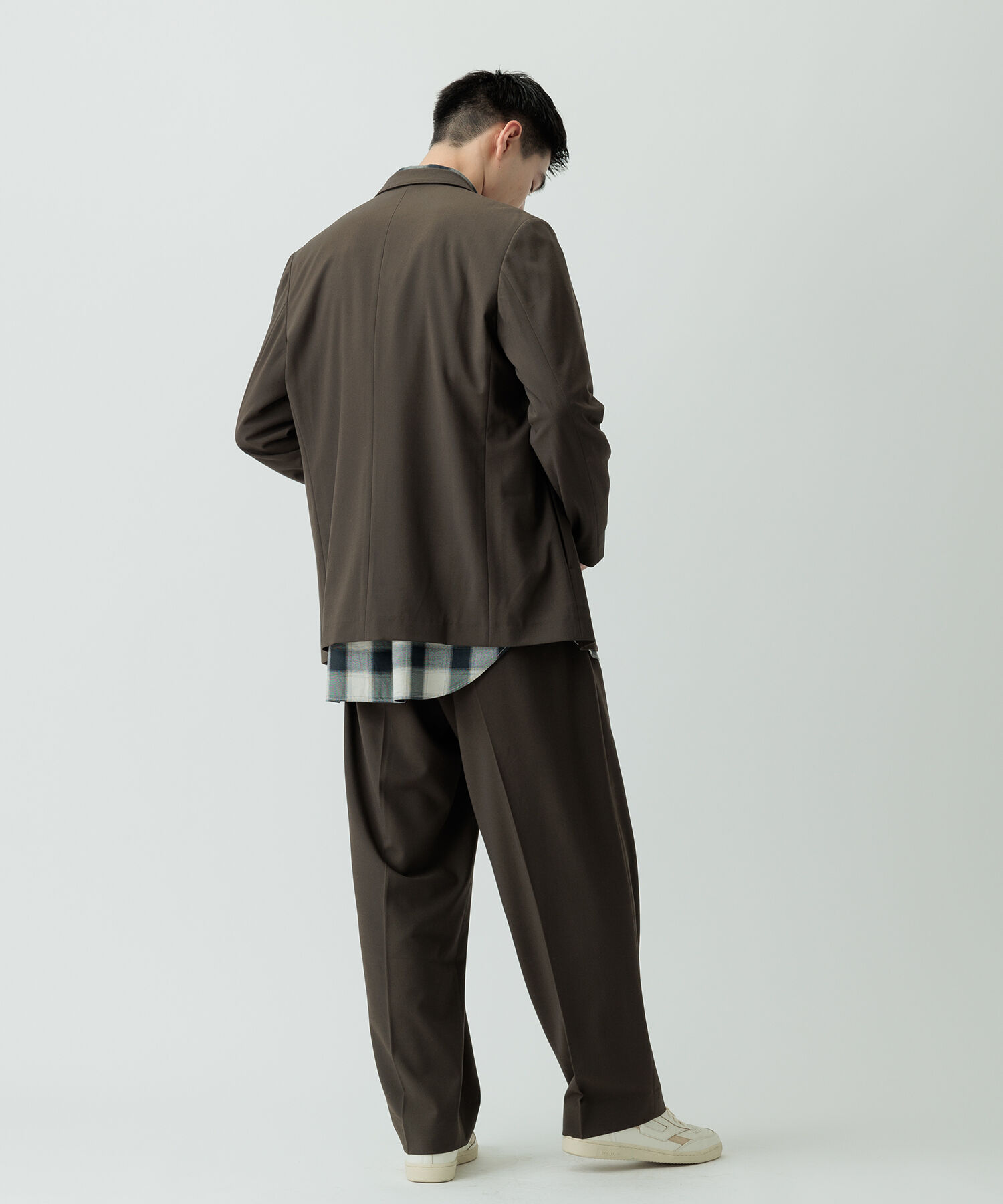 ADAM ET ROPE'「【Chambrer】リラックス テーラード イージー ジャケット / シーズンレス / セットアップ対応」|テーラードジャケット|