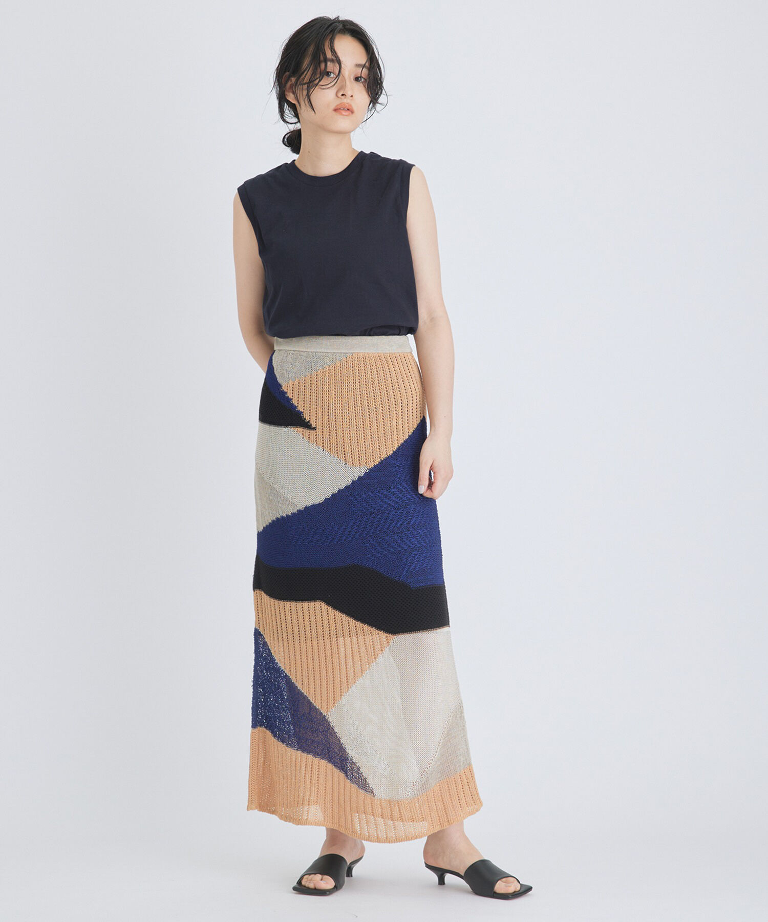 ADAM ET ROPE'「【Hanes for BIOTOP】Sleeveless T-Shirts」|タンクトップ|