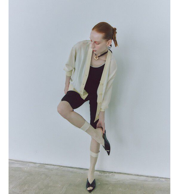 ADAM ET ROPE'「フィッシュネットハイソックス」|ソックス|