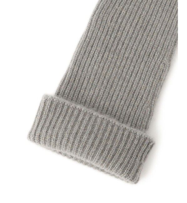 ADAM ET ROPE'「【EMOELLE】カシミヤロングニットグローブ」|手袋|