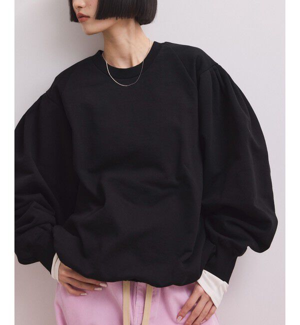 ADAM ET ROPE'「【WEB限定】ボリュームスリーブスウェット」|スウェット・ジャージ|