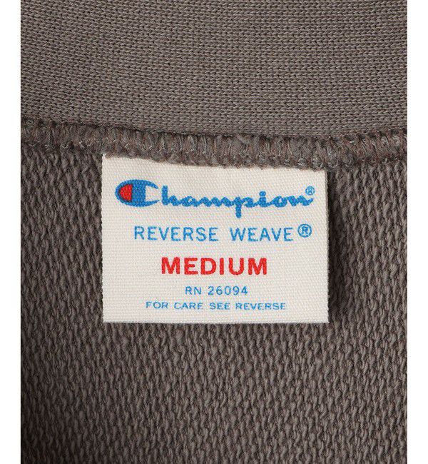 ADAM ET ROPE'「【Champion for ADAM ET ROPE'】別注 SWEAT HALF ZIP」|スウェット・ジャージ|