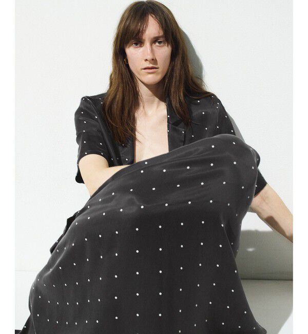 ADAM ET ROPE'「【EMOELLE】テーラーカラーシャツ」|シャツ・ブラウス|