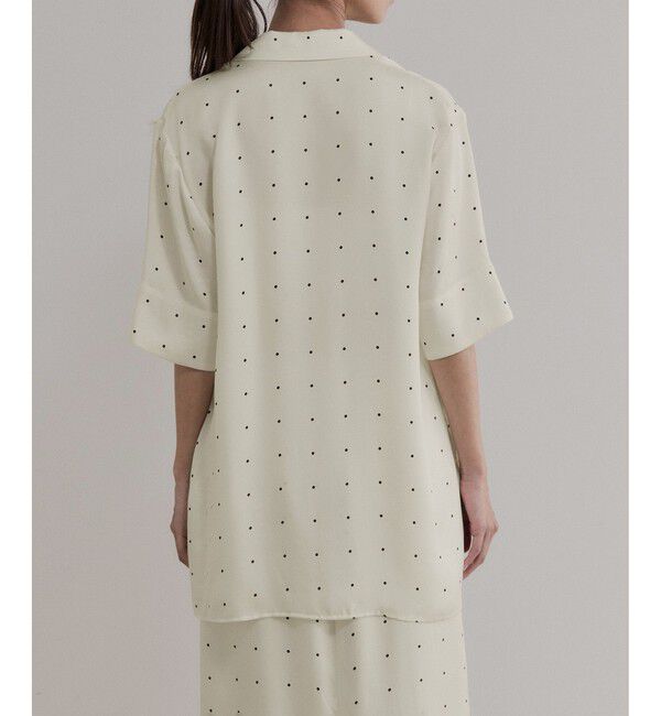 ADAM ET ROPE'「【EMOELLE】テーラーカラーシャツ」|シャツ・ブラウス|