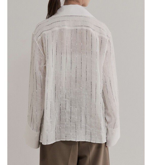 ADAM ET ROPE'「【EMOELLE】リラクシーシャツ」|シャツ・ブラウス|