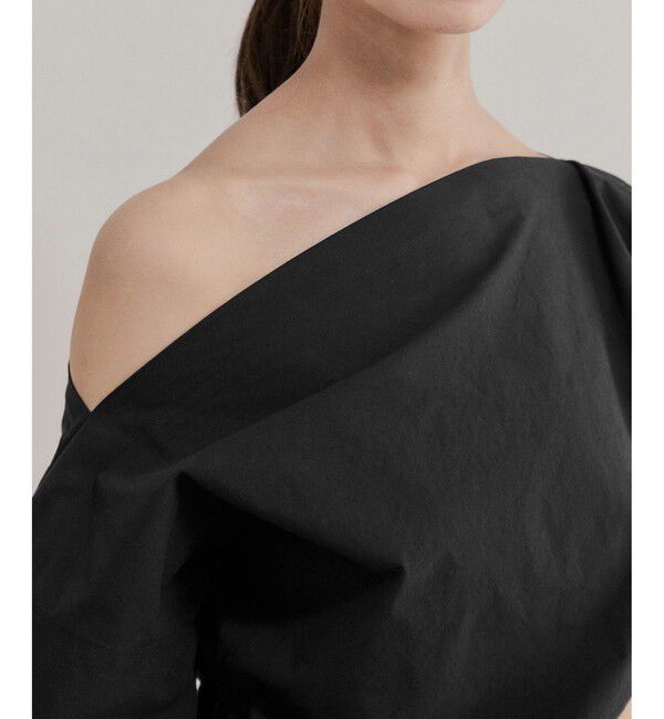 ADAM ET ROPE'「【EMOELLE】アシメスタイルトップス」|Tシャツ・カットソー|