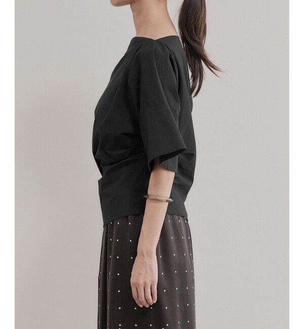 ADAM ET ROPE'「【EMOELLE】アシメスタイルトップス」|Tシャツ・カットソー|