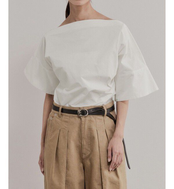 ADAM ET ROPE'「【EMOELLE】アシメスタイルトップス」|Tシャツ・カットソー|