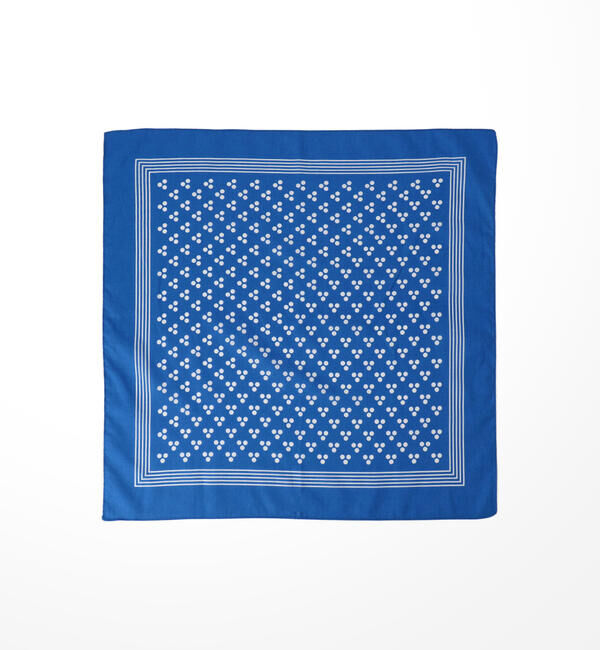 LABOUR AND WAIT「【LABOUR AND WAIT】THREE SPOT HANDKERCHIEF SKY BLUE」|タオル|